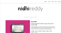 Desktop Screenshot of nidhi-reddy.com